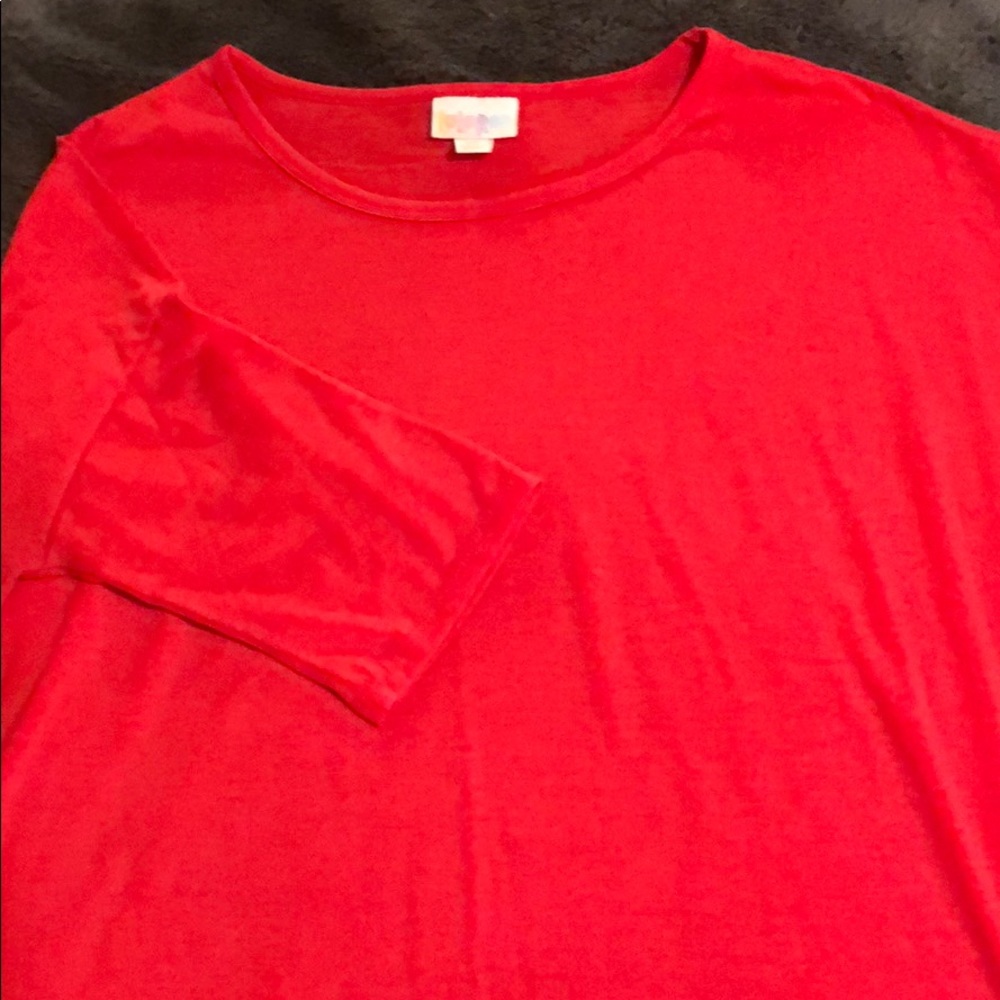 XS coral Lularoe Irma